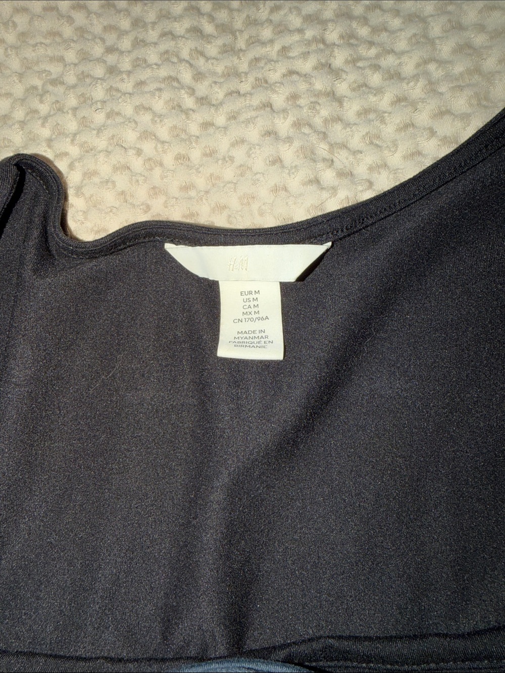 Square Neck Long Sleeve Tops - Picture 4 of 4
